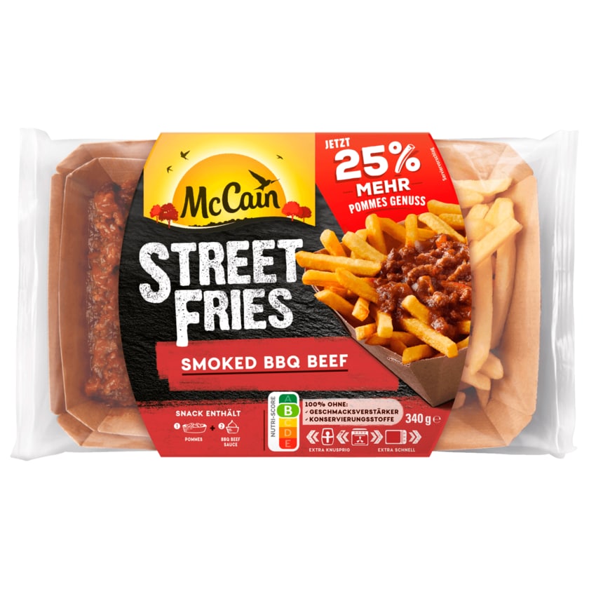 McCain Street Fries Smoked BBQ Beef 340g